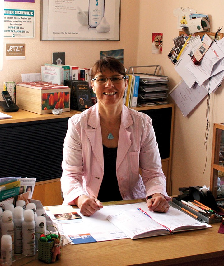 Dagmar Kielkopf in ihrem Büro